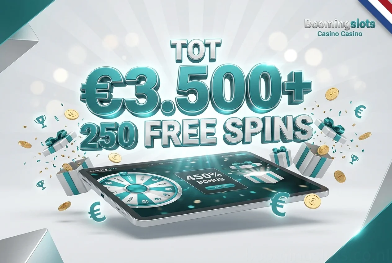 TOT €3.500+ 250 FREE SPINS